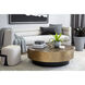 Bernaby 43.5 X 13.75 inch Antique Brass Coffee Table